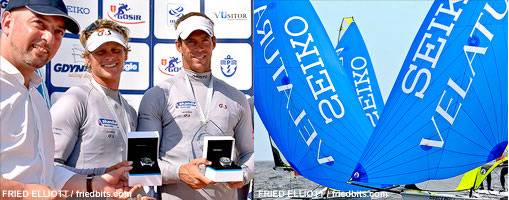 Las medallas del SEIKO European Championship de la clase 49 van a las tripulaciones del Reino Unido y de Francia