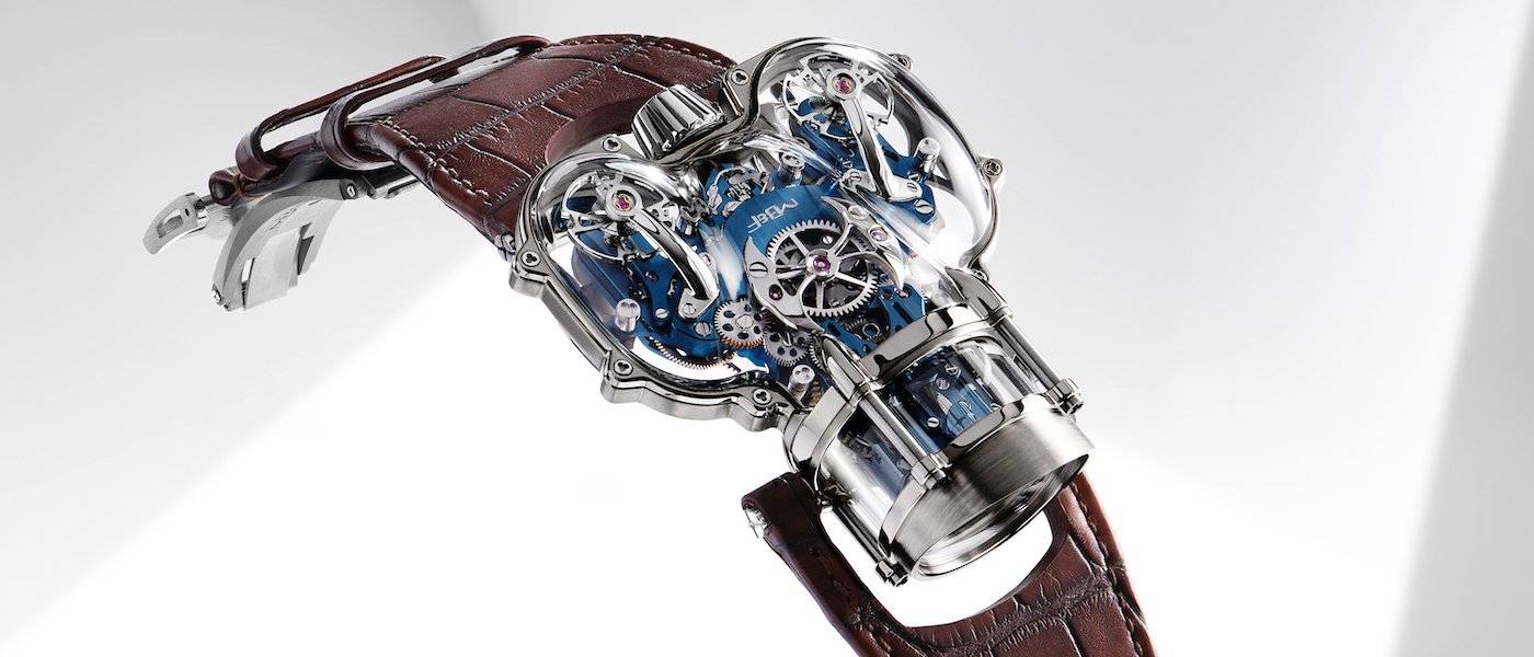 MB&F introduce el Horological Machine N°9 ‘Sapphire Vision'