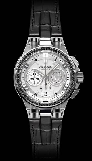 C2 CHRONOGRAPH BLACK & WHITE de Concord