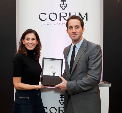 El Embajador de Corum Ben Ainslie es el Marino del Año 2012