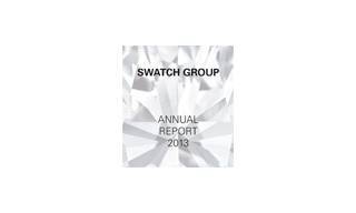 Swatch Group: Informe Anual 2013