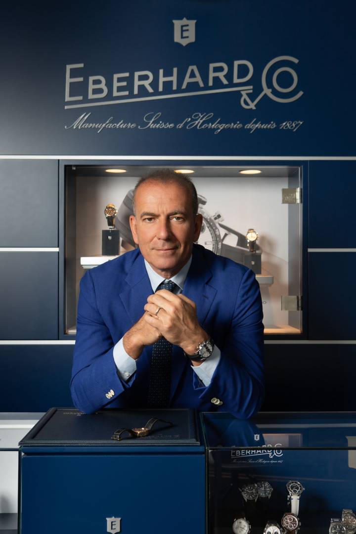 Mario Peserico, CEO de Eberhard & Co, comparte su estrategia para elevar la marca.