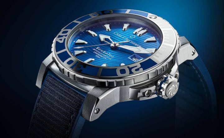 El ScubaTec Maldives es el cuarto reloj que Carl F. Bucherer lanza en asociación con Manta Trust desde 2017.