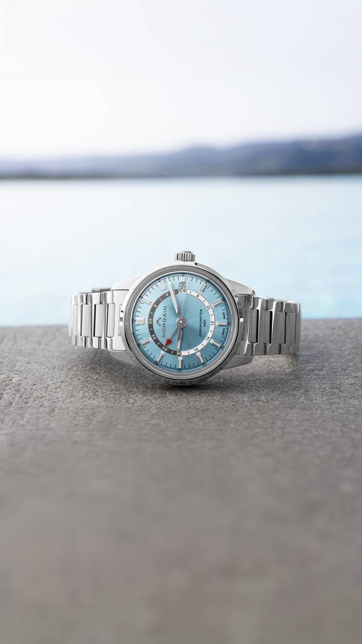 Norqain Freedom 60 GMT Ice Blue 40 mm