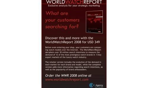 Un estudio de mercado como ningún otro: World Watch Report 2008