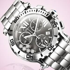  CHOPARD Happy Sport Chrono Steel 