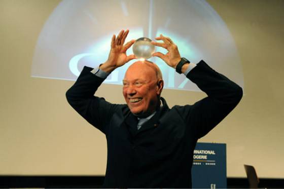 El Sr. Jean-Claude Biver, ganador del Premio Gaia 2010