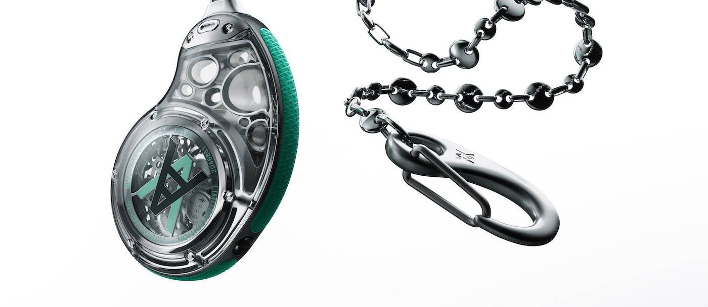 Hublot y Daniel Arsham redefinen el reloj de bolsillo con el Arsham Droplet