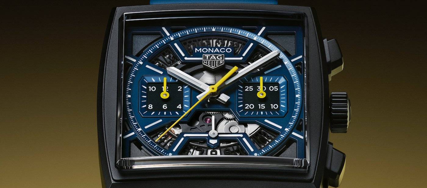 TAG Heuer Monaco Chronograph en una nueva versión azul oscuro