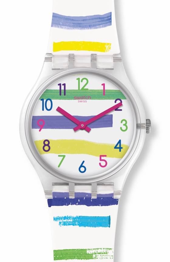 Swatch se da un chapuzón para el verano del 2018