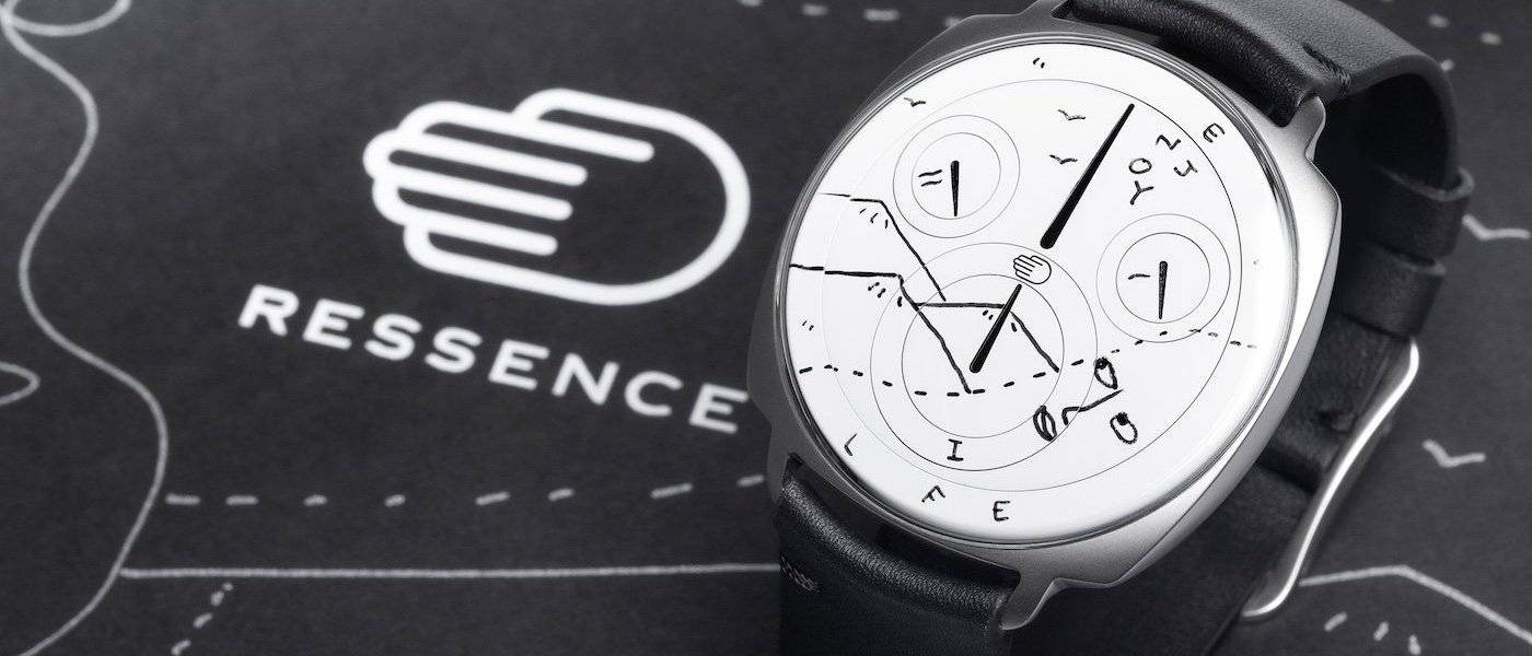 Pieza única de Ressence x Shantell Martin para la subasta TimeForArt 20204