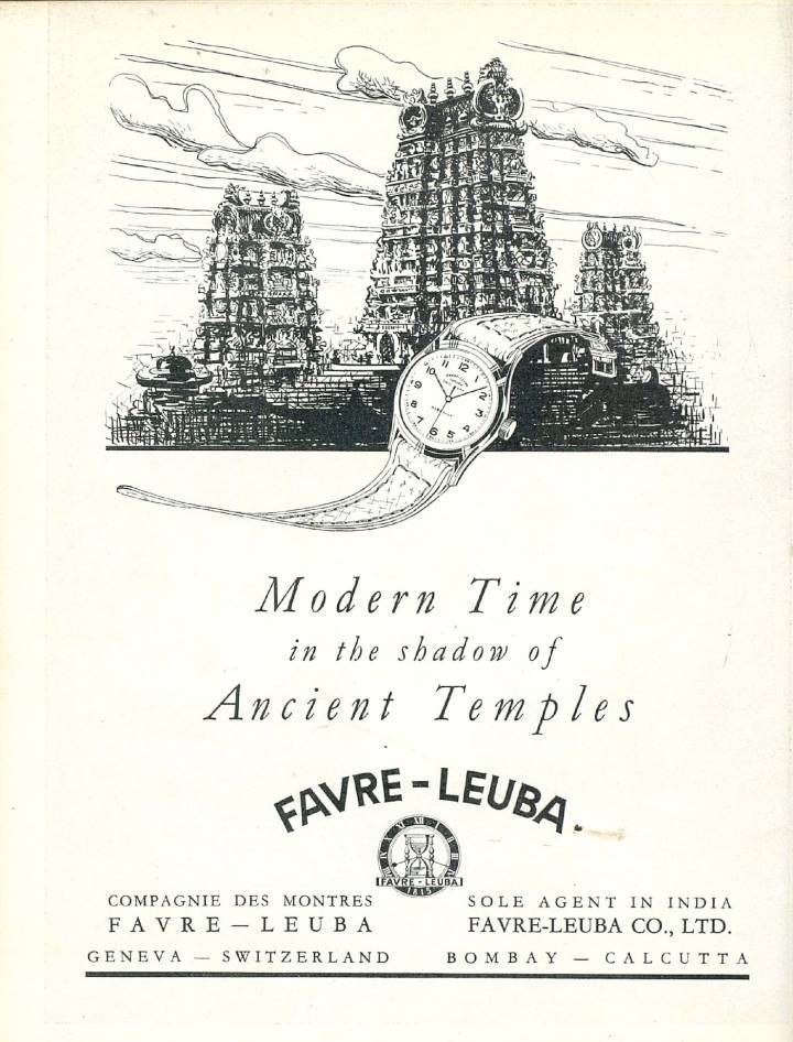 Relojes Suizos en la India colonial