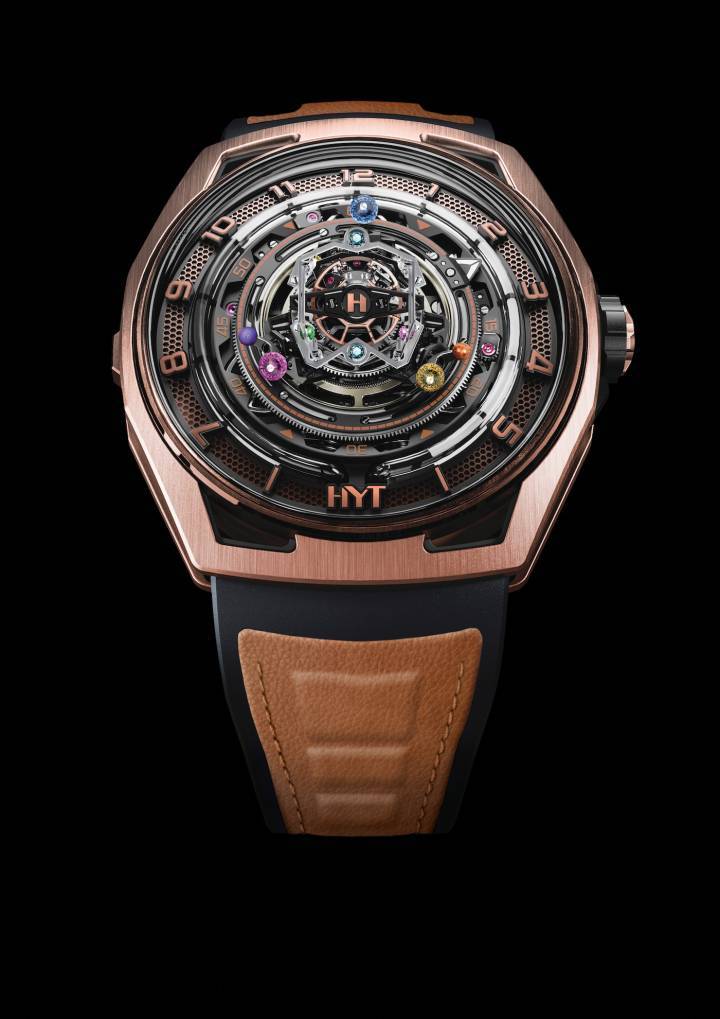 HYT presenta la edición limitada Conical Tourbillon Infinity Sapphires