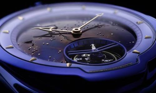 Fuera de este mundo: el DB28 Kind of Blue Tourbillon Meteorite