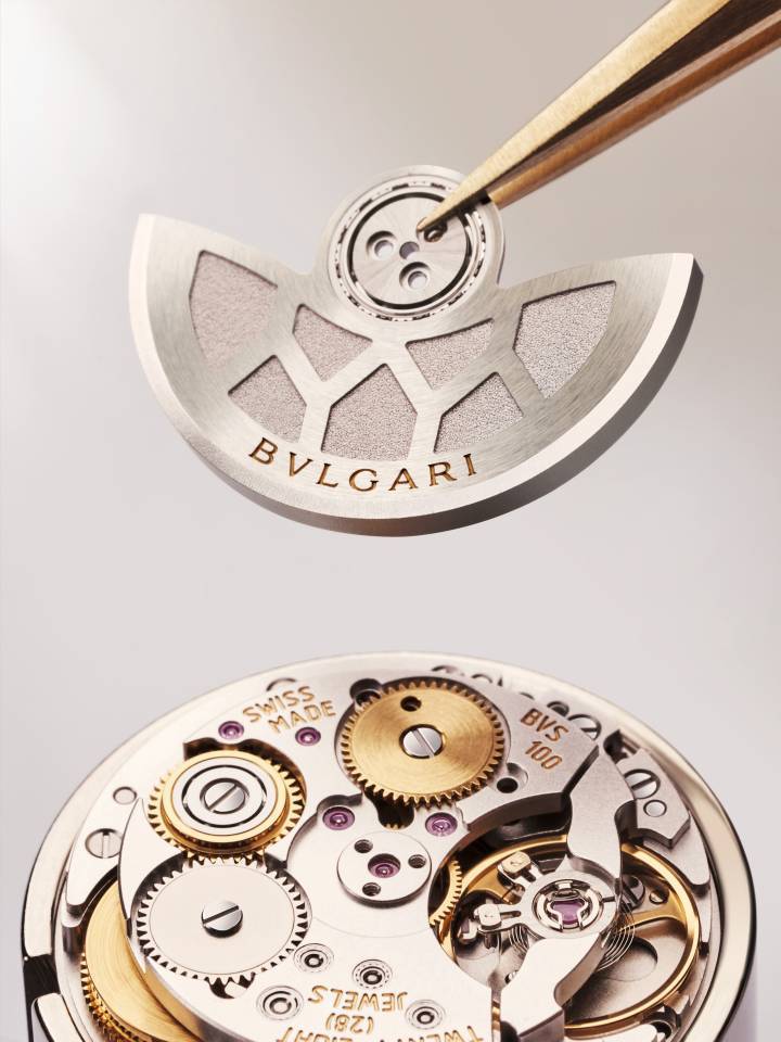 El movimiento automático Lady Solotempo BVS100, un nuevo hito para Bvlgari