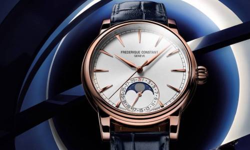 Frederique Constant Classic Moonphase Date Manufacture todo en oro