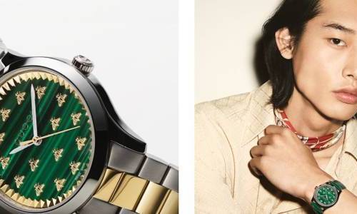 Gucci presenta nueva campaña de relojes y joyas