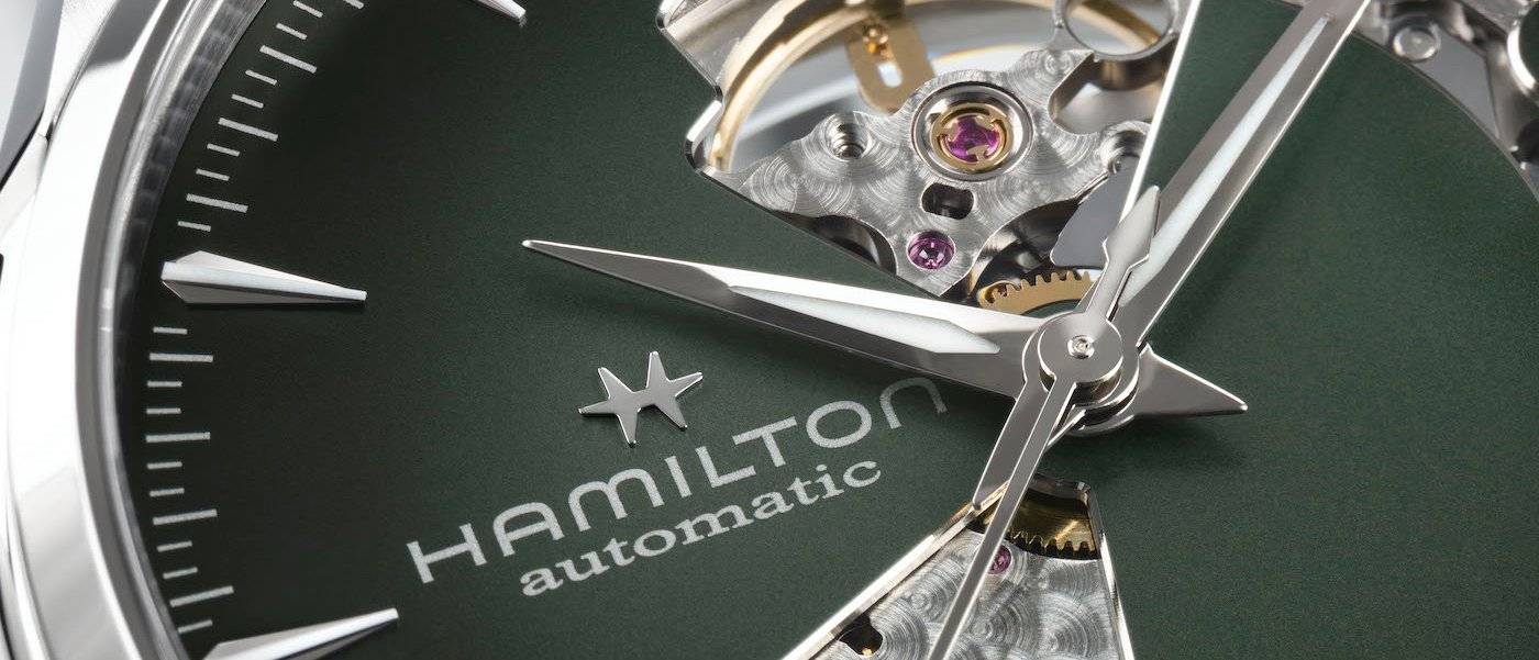 Hamilton Jazzmaster Open Heart con una esfera completamente nueva inspirada en la aventurina