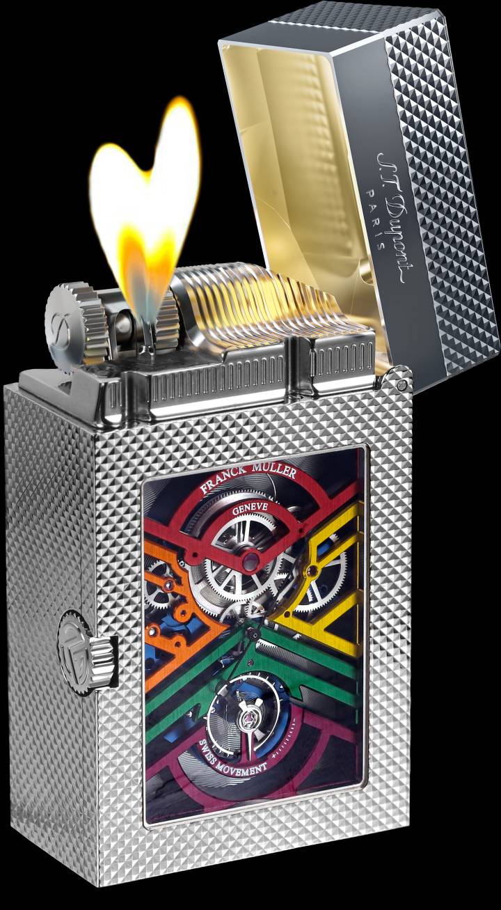 Franck Müller y S.T. Dupont presentan el Master Lighter