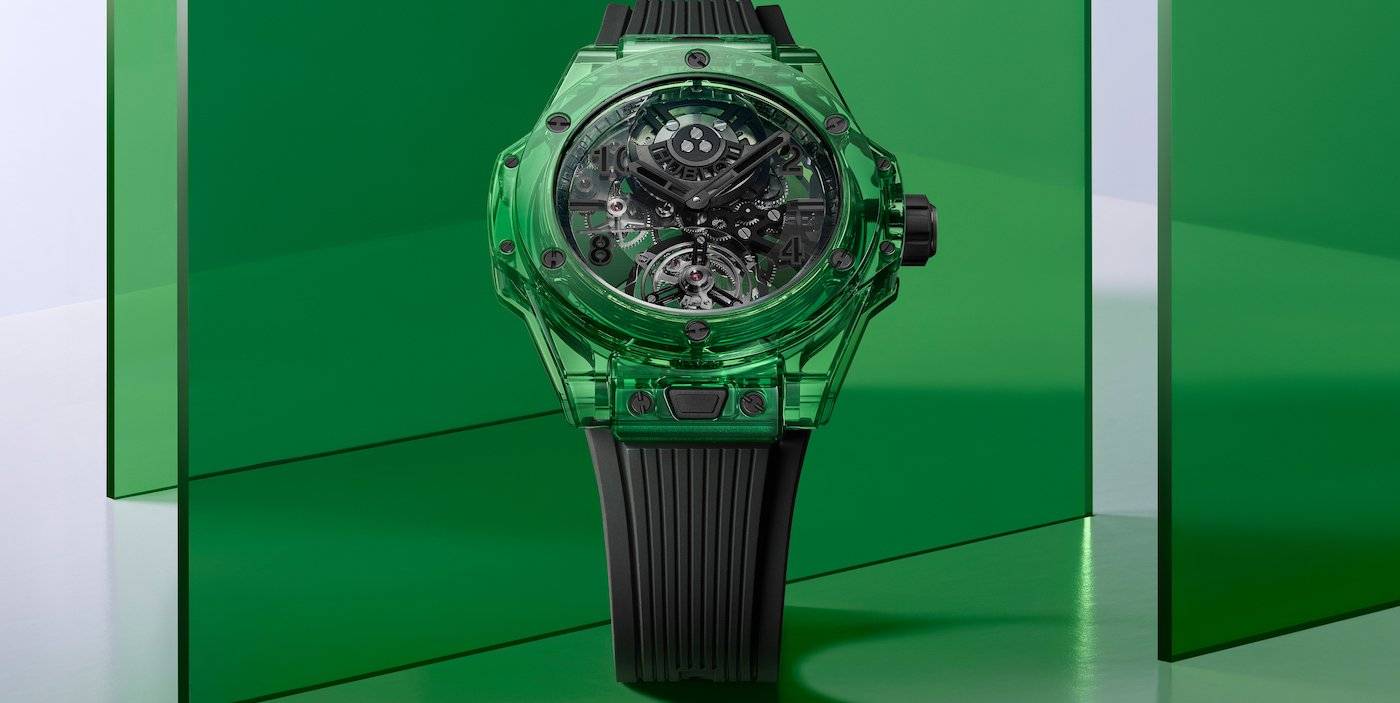 Hublot Big Bang Tourbillon Automatic Green SAXEM edición limitada