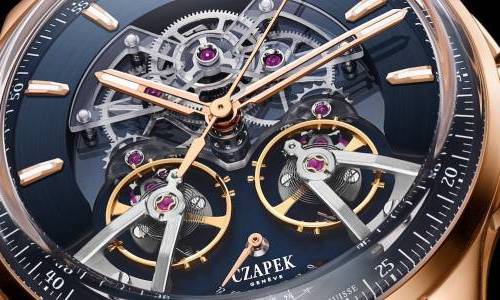 Czapek & Cie presenta la Place Vendôme Complicité con escapes dobles en el lado de la esfera