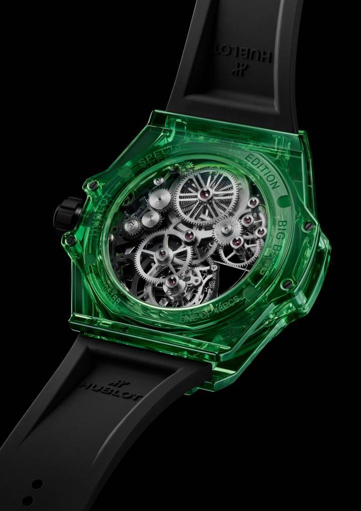 Hublot Big Bang Tourbillon Automatic Green SAXEM edición limitada