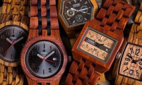 Tense Wooden Watches desde un muy frío lugar