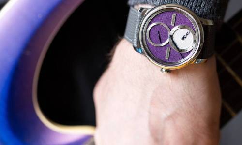 Le Régulateur Louis Erard x Kudoke Purple Limited Edition