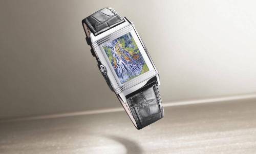 el sutil Reverso Tribute Enamel Hokusai de Jaeger-LeCoultre