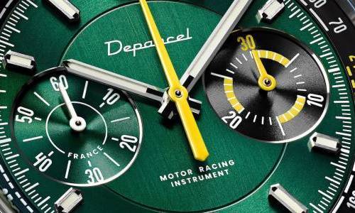 Depancel cambia de marcha con el Allure Manual Chronograph British Racing Green