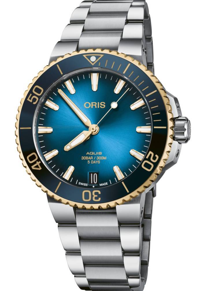 Dos nuevas versiones para el Oris Aquis Date Calibre 400 41.5 mm