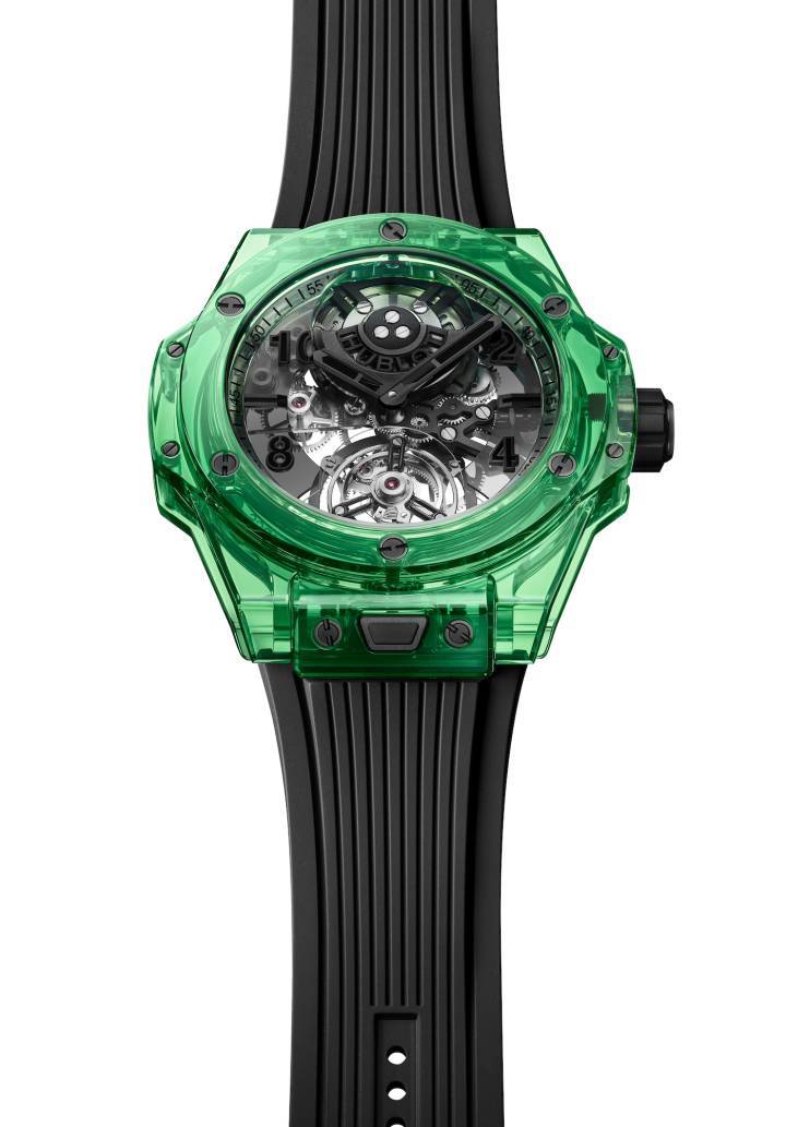 Hublot Big Bang Tourbillon Automatic Green SAXEM edición limitada