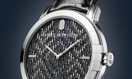 De como Harry Winston incorpora un lujoso tejido en su Midnight Collection 