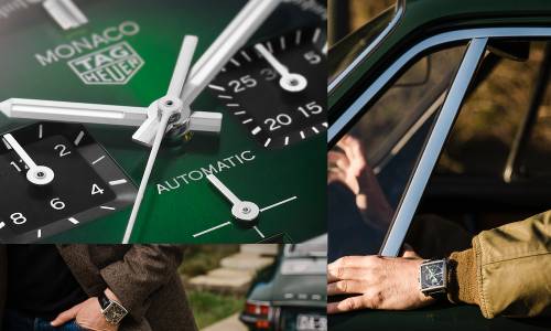 TAG Heuer presenta un Monaco con esfera verde