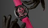 Jaquet Droz Tourbillon Skelet Ceramic Skull Pink Pointillism: la muerte nunca se vio tan bien