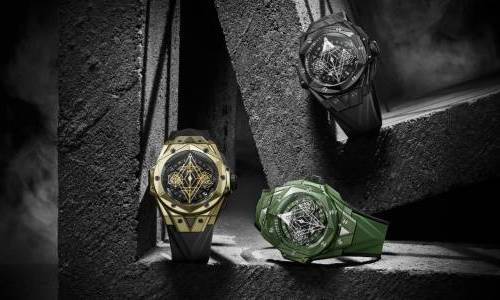 Presentando los últimos relojes Hublot x Sang Bleu