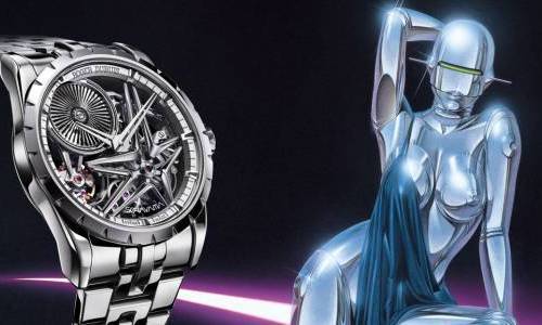 Hajime Sorayama reinterpreta el Roger Dubuis Excalibur