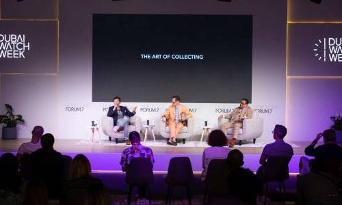 Anuncio del foro de relojería de Dubai Watch Week: 'Moves New York'