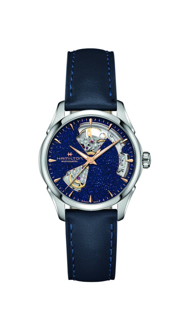 Hamilton Jazzmaster Open Heart con una esfera completamente nueva inspirada en la aventurina