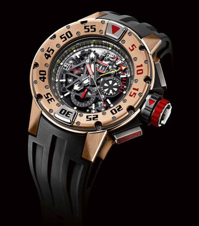El Richard Mille Automatic Chronograph RM 032 Diver's Watch