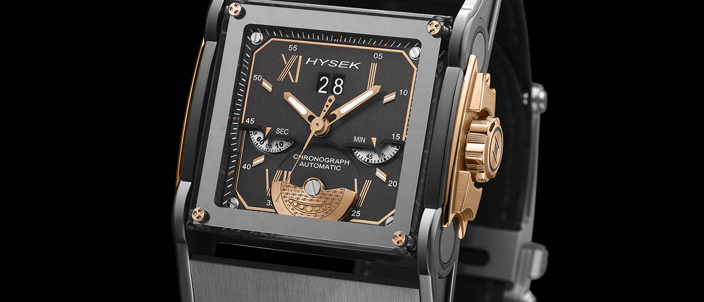 El Hysek Furtif Chronographe Grande Date - en una nueva forma