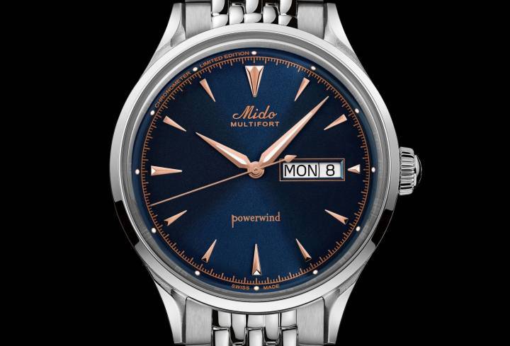 Mido lanza el Multifort Powerwind Chronometer