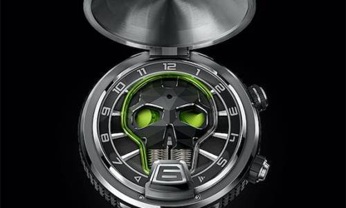 HYT desvela su primer reloj de bolsillo, el Skull Pocket