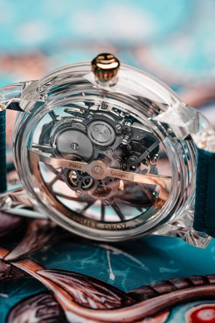 El exclusivo Tourbillon Skelet Sapphire de Jaquet Droz – Bushidô