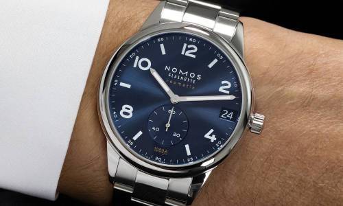 Nomos Glashütte: un nuevo Club Sport neomatik 42 date