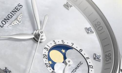 Longines presenta un nuevo Moon Phase de 34 mm en su colección Master