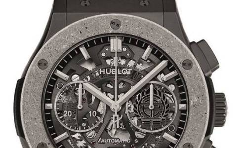 Hublot revela un reloj de concreto, pero ¿es un ladrillo?