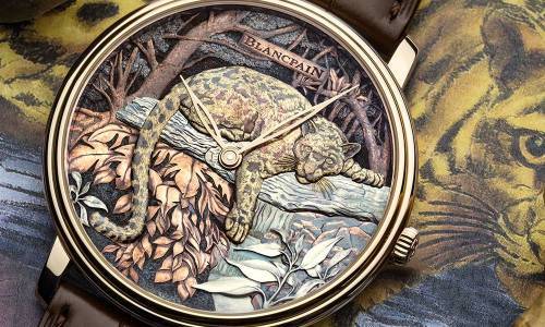 Métiers d'art: Blancpain presenta el Formosa Clouded Leopard