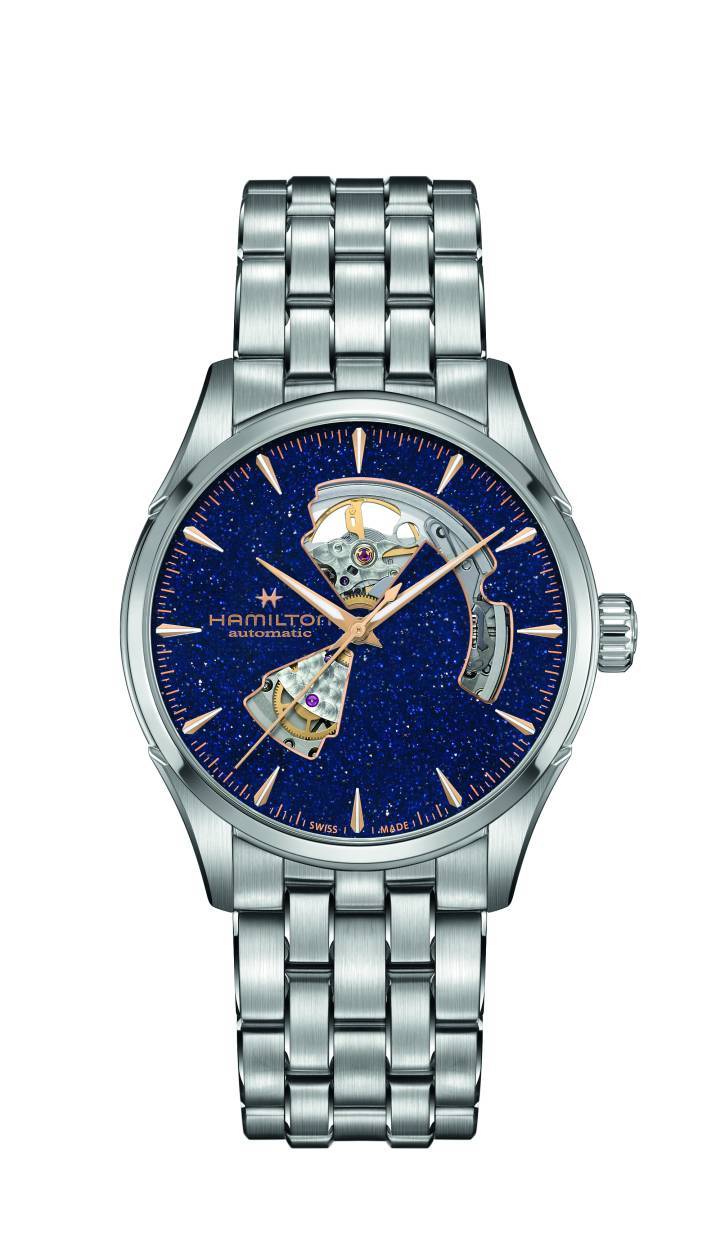 Hamilton Jazzmaster Open Heart con una esfera completamente nueva inspirada en la aventurina