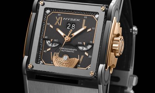 El Hysek Furtif Chronographe Grande Date - en una nueva forma